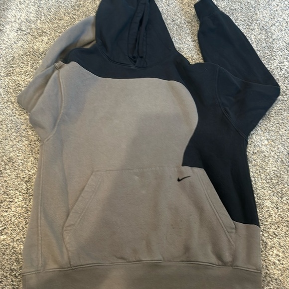 Nike Split Hoodie - Black/Brown - Picture 1 of 3